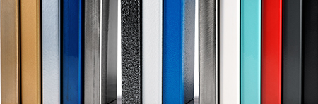 metal powder coating colors